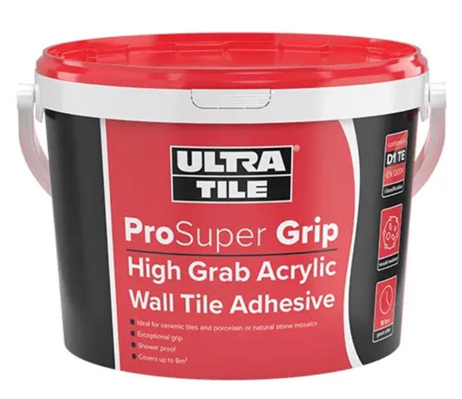 Pro Super Grip Wall Tile Adhesive £17.99
