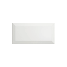 Load image into Gallery viewer, Metro Beveled Matt White 10x20cm