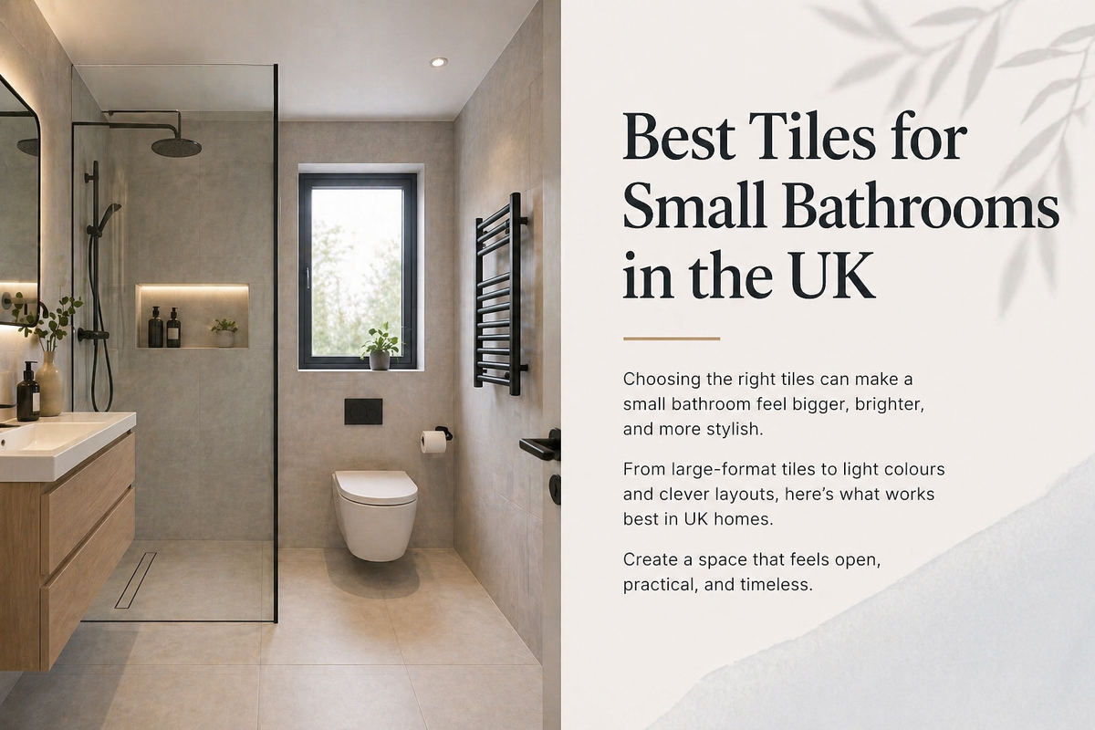 Best Tiles for small bathrooms
