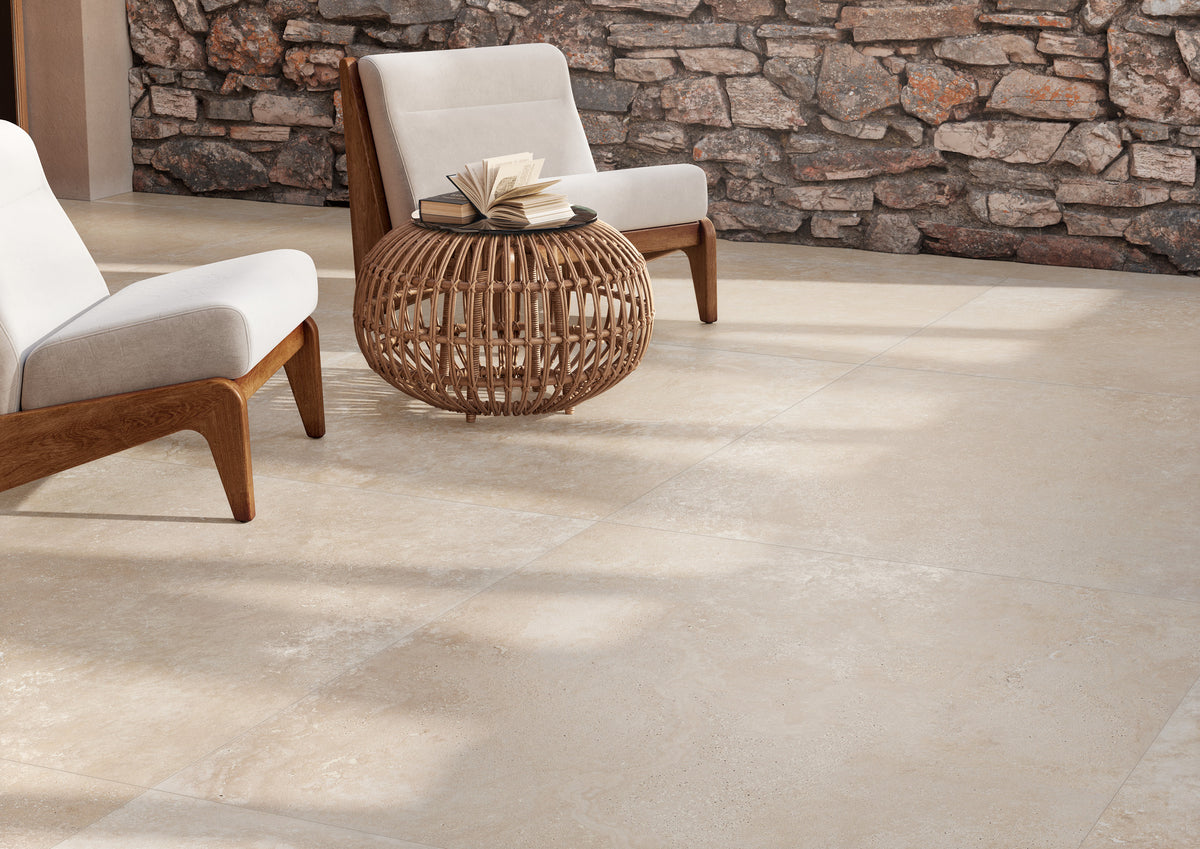 Ragno Realstone Travertino collection lifestyle image