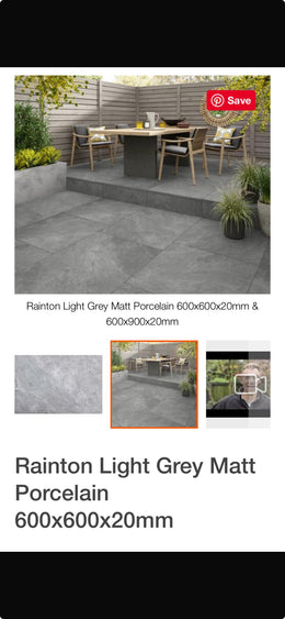 Special Grey 60cm x 60cm 20mm