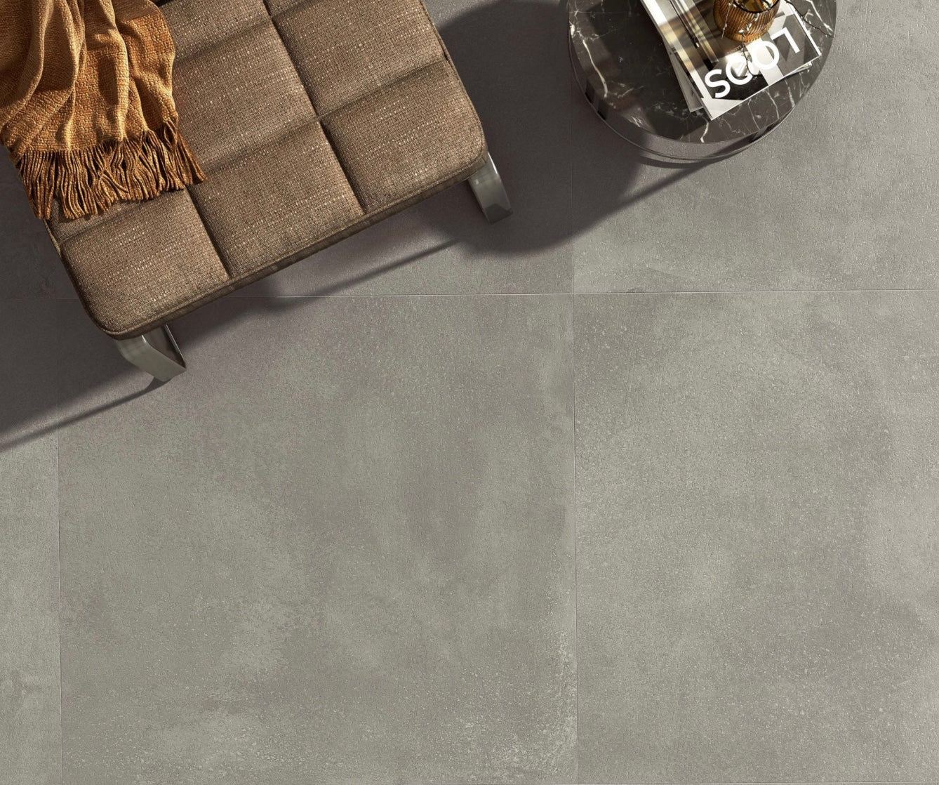 Graphite Rocario 90x90cm