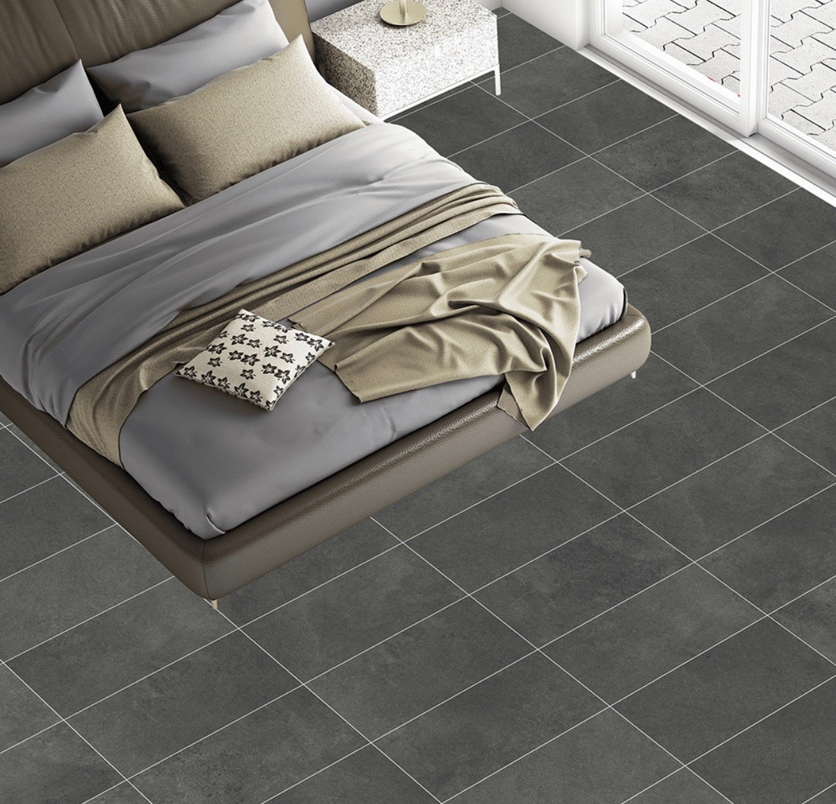 Vintage Dark Grey 60x30cm