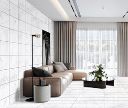 Polished Porcelain Grey Marble 60x60cm