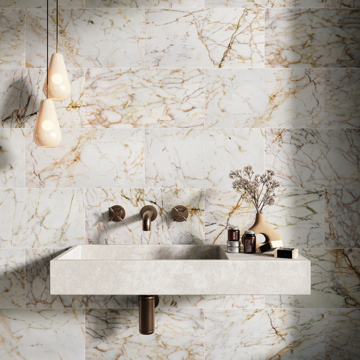 Aegean Gold Marble Tile tile image