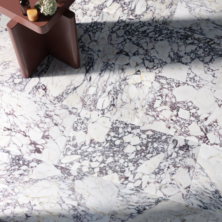 Arabescato Viola Marble Tile tile image