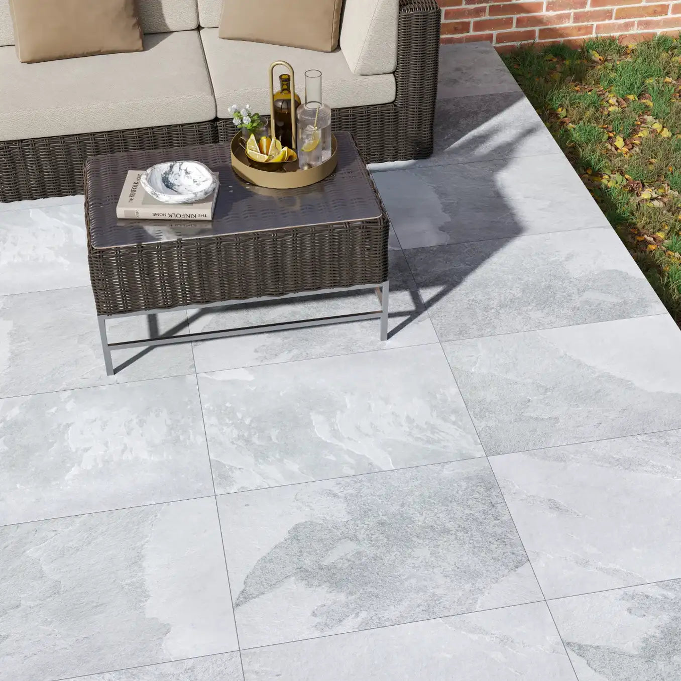 Brazilian Grey Anti Slip Outdoor Porcelain Tile tile image