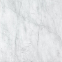 Carrara White Marble Tile - Honed image 4