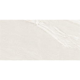 Cutstone White Porcelain Tile image 2