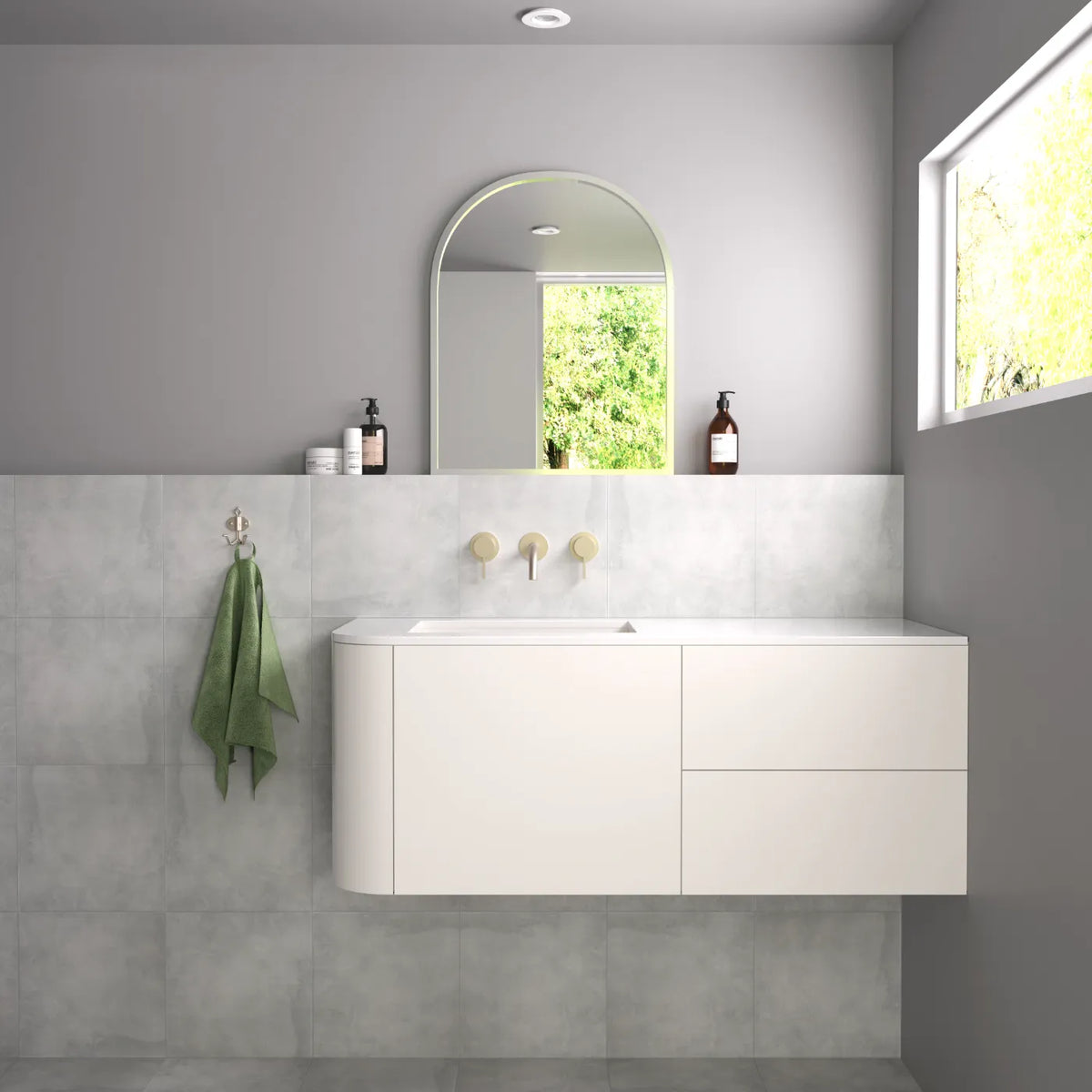 Form Ice Plain Porcelain Tile tile image