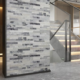 Glacier Grey Slate Riven Tile tile image