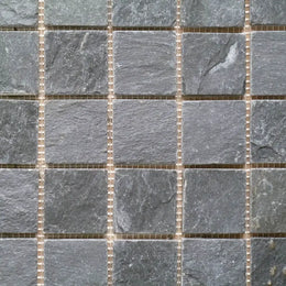 Imperial Black Slate Mosaic Tile image 2