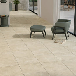Just Cream Porcelain Tile image 2
