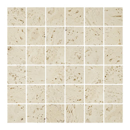 Lydia Antique Travertine Mosaic Tile image 2