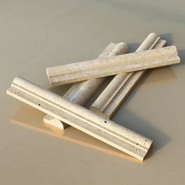 Lydia Classico Travertine Dado Border Tile image 2