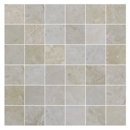 Lydia Classico Travertine Mosaic Tile - Honed Filled image 2