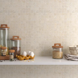 Lydia Classico Travertine Mosaic Tile - Unfilled Tumbled Edge image 2