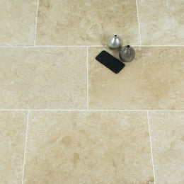 Lydia Classico Travertine Tile - Honed Filled tile image