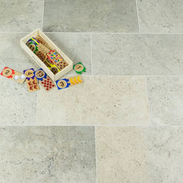 Moleanos Blue Mix Limestone Tile tile image