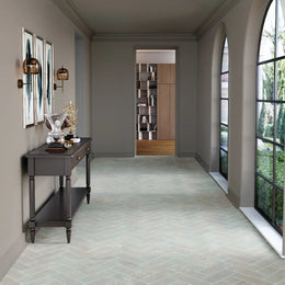 Olympus Creme Herringbone Marble Tile tile image