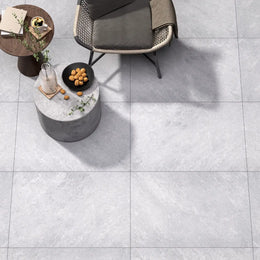 Quartz Grey Anti Slip Outdoor Porcelain Tile tile image