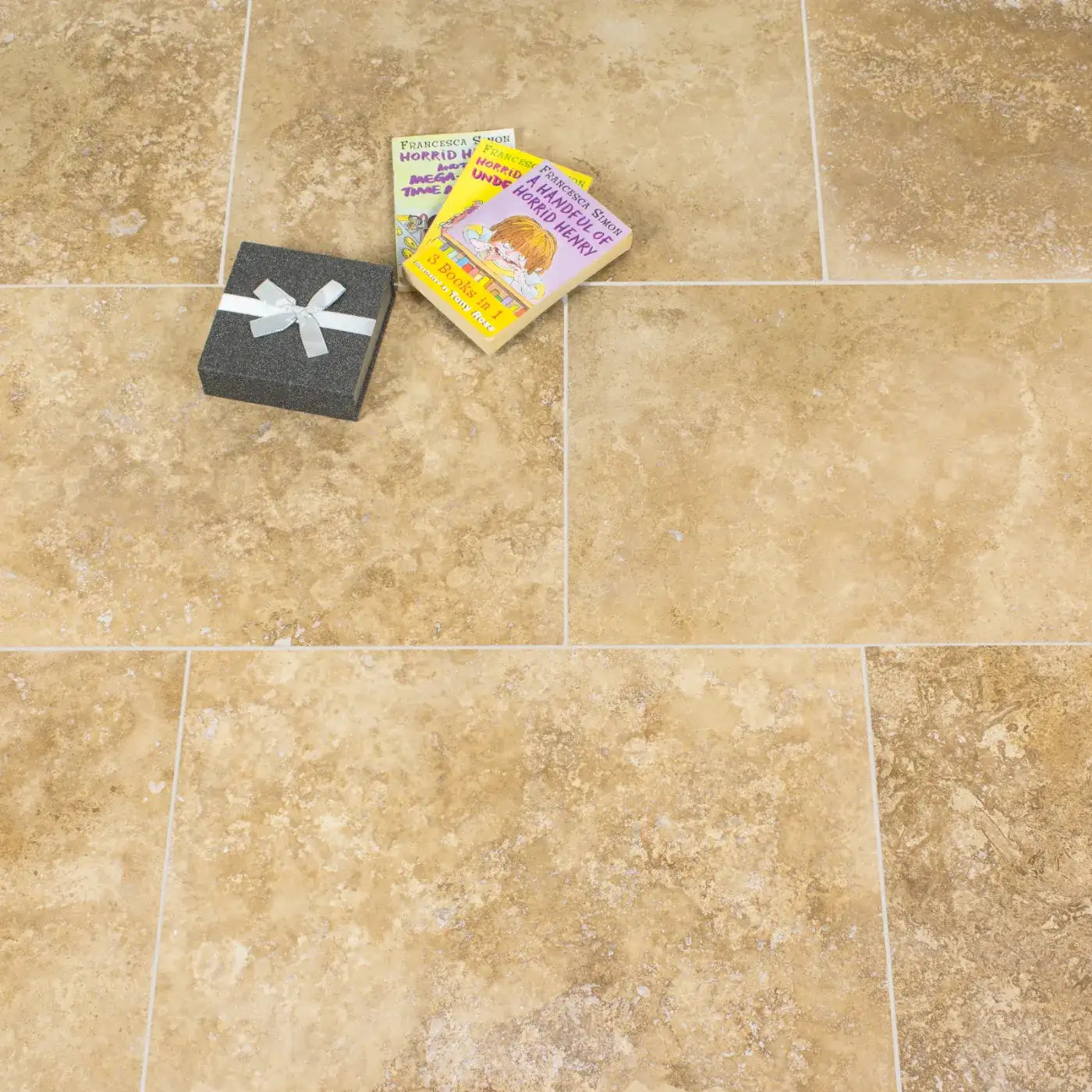 Siva Noce Travertine Tile - Honed Filled tile image