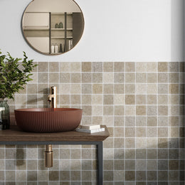 Siva Noce Travertine Tile - Honed Filled image 3