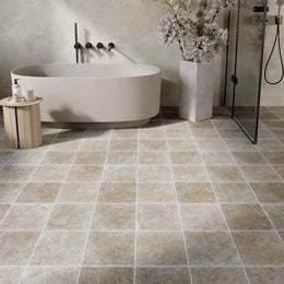 Siva Noce Travertine Tile - Honed Filled image 4