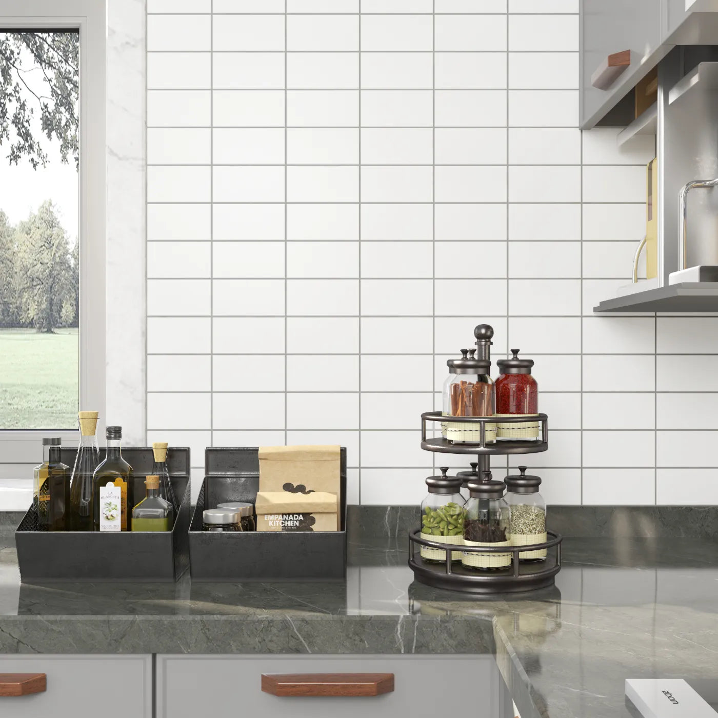 Soho Canvas White Flat Ceramic Tile tile image