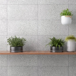 Station Ash Terazzo Effect Porcelain Tile tile image