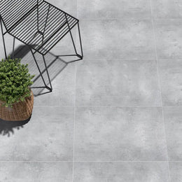 Sutton Grey Anti Slip Outdoor Porcelain Tile tile image