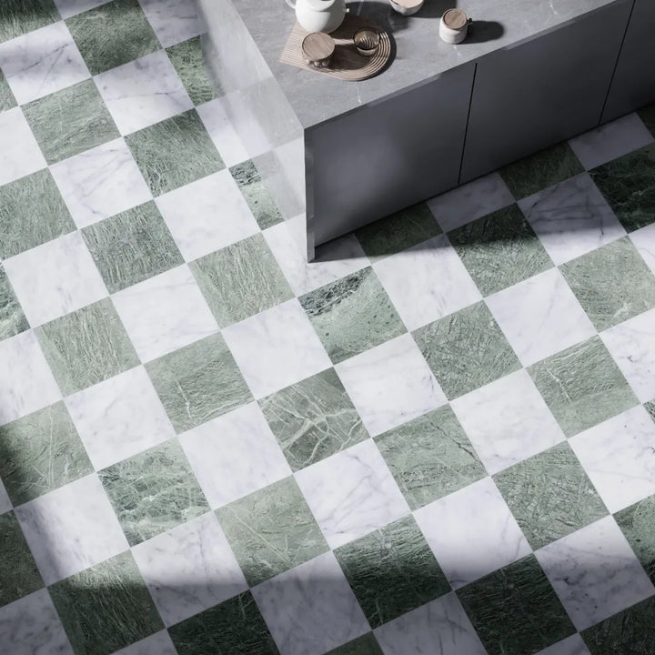 Teos Green Marble Tile tile image