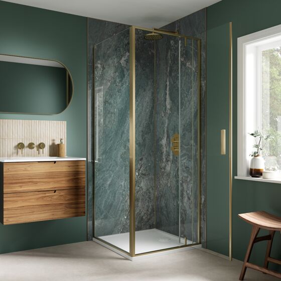 Aqua Wall Jade Gloss SPC Wall Panel 950x2400x6mm