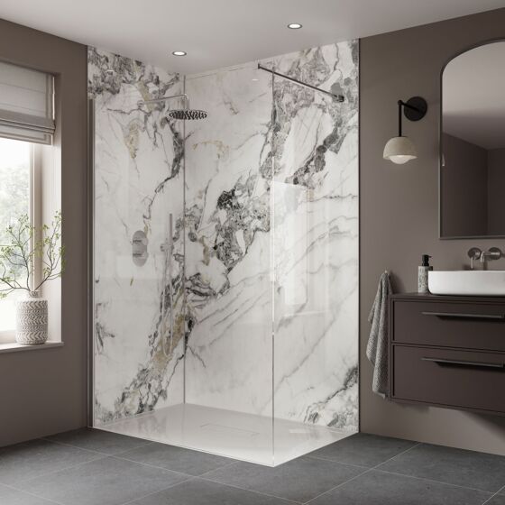 Aqua Wall Olympus Gloss SPC Wall Panel 950x2400x6mm