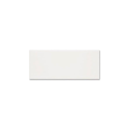 Metro Flat White Gloss 10x20cm