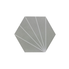 Load image into Gallery viewer, Starburst Grey - Wall &amp; Floor Tile - 23.2 x 26.7cm
