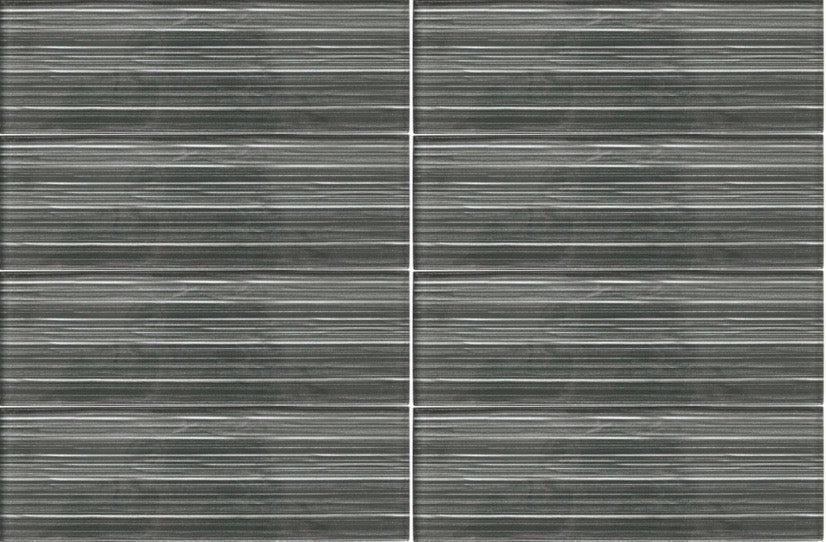 Liberty Charcoal - Glass Wall Tile - 10 x 30 cm