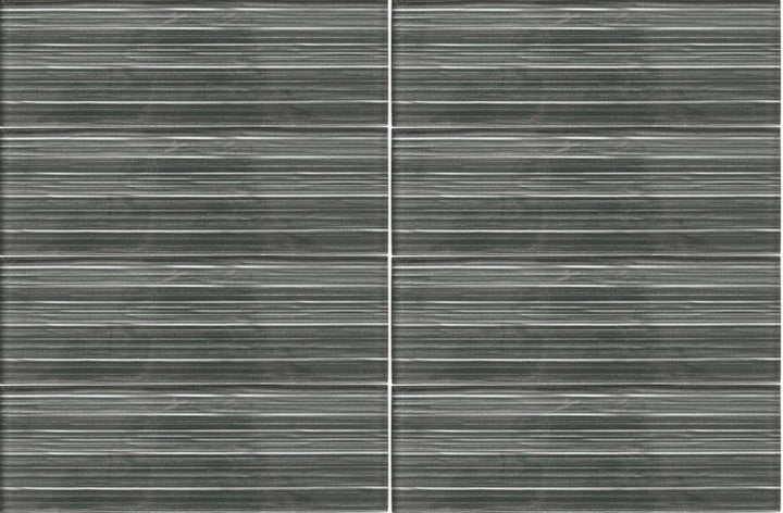 Liberty Charcoal - Glass Wall Tile - 10 x 30 cm