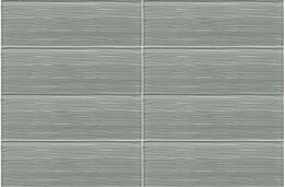 Liberty Zinc Grey - Glass Wall Tile - 10 x 30 cm