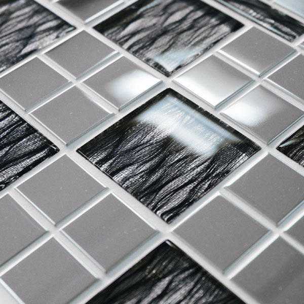 Infinity Neptune - Mosaic Tile - 30 x 30 cm