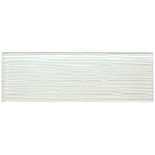 Load image into Gallery viewer, Liberty White - Glass Wall Tile - 10 x 30 cm
