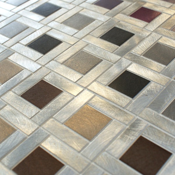 Metalworks Chromium - Wall Tile - 30 x 30 cm