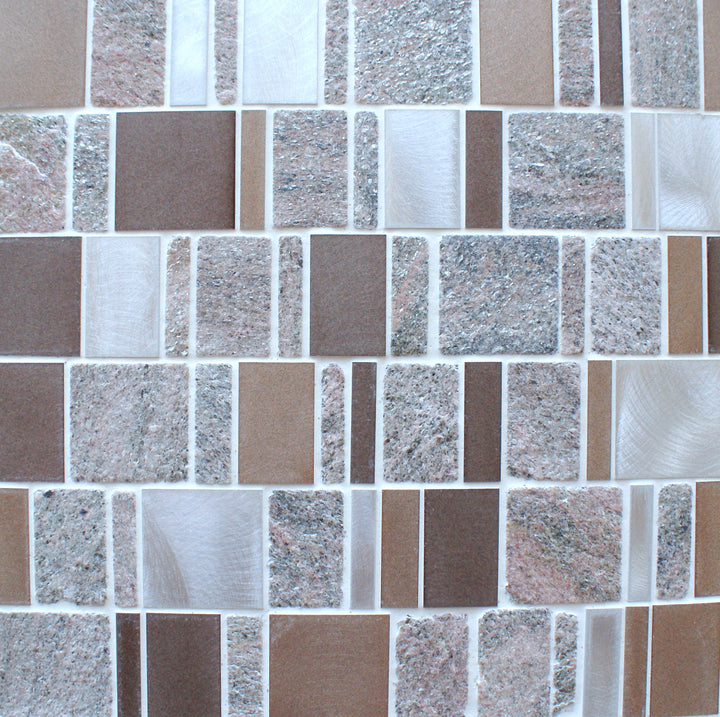 Meteor Bronze Multi - Wall Tile - 30 x 30 cm