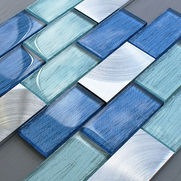Portland Blue Brick - Wall Tile - 30 x 30 cm