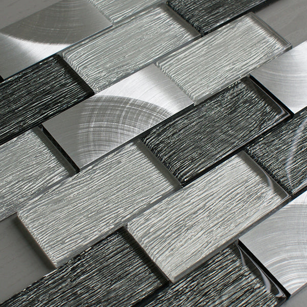 Portland Grey Brick - Wall Tile - 30 x 30 cm
