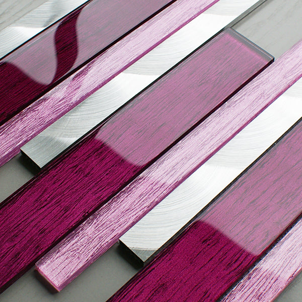 Portland Pink Linear  - Wall Tile - 30 x 30 cm