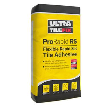 Granfix Fast Set Grey Adhesive 20kg Bags- single £9.99 +VAT - Discount Tile And Stone Warehouse