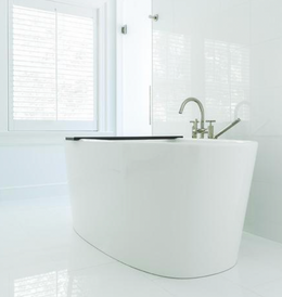 White Ceramic & Rectified Wall Tile 60x30cm
