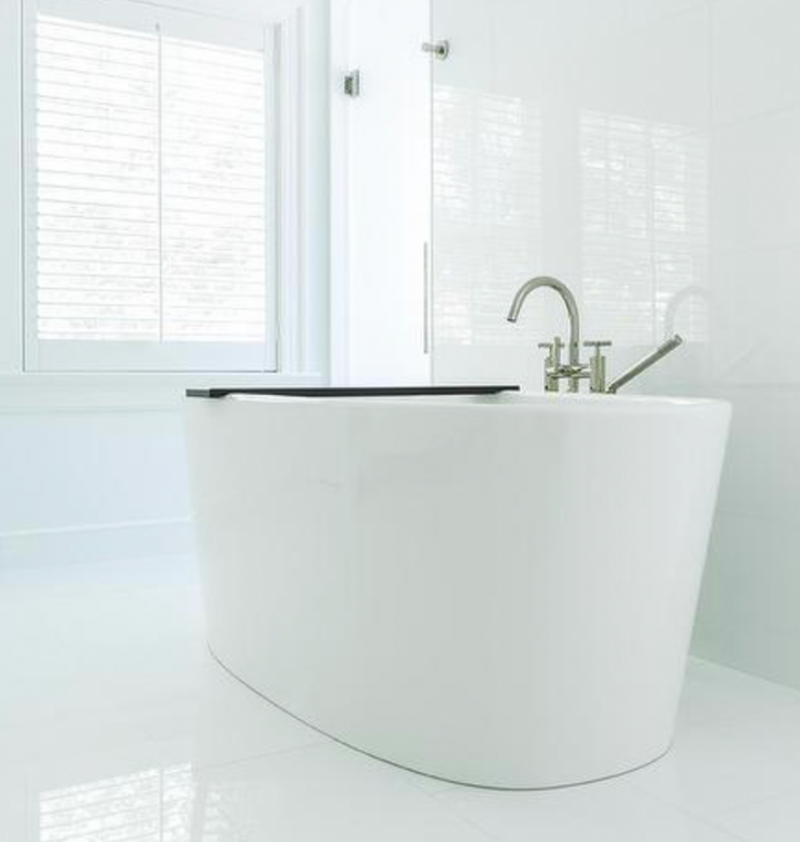 White Ceramic & Rectified Wall Tile 60x30cm