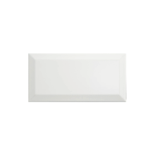 Load image into Gallery viewer, Bevelled White Gloss 10 x 20 cm Baker 
